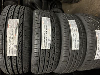 New Hankook P205/55R16 91w H452 S1 Noble tires set of 4 $356.00 add $100.00 for installation