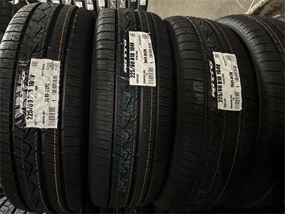 New Nitto P225/60R18 104V NT421Q tires set of 4 $436.00 add $100.00 for installation